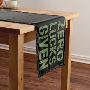 Nul geluk gegeven St Paddy's Day grappige Patricks Korte Tafelloper