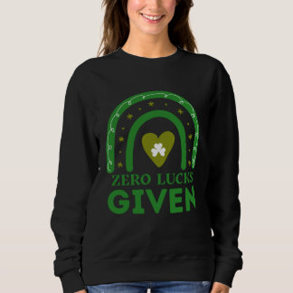 Nul Geluk Gegeven St Patrick s Day St Paddys Day   Trui