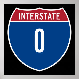 Nul Interstate Poster
