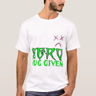 Nul knuffel gegeven t-shirt