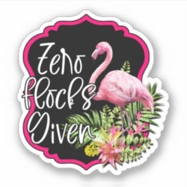 Nul-koppels met vinylSticker op maat gesneden Sticker