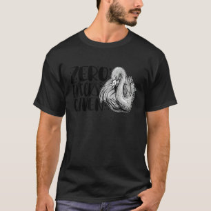 Nul kuddes gegeven Dier Flamingo voor mannen vro T-shirt