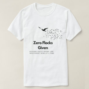 Nul kuddes gegeven t-shirt