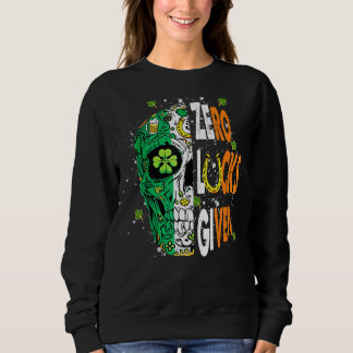 Nul Lucks krijgt Lucky Irish Flag Saint Patricku20 Trui