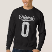 nul of 0 Premium Trui (Voorkant)