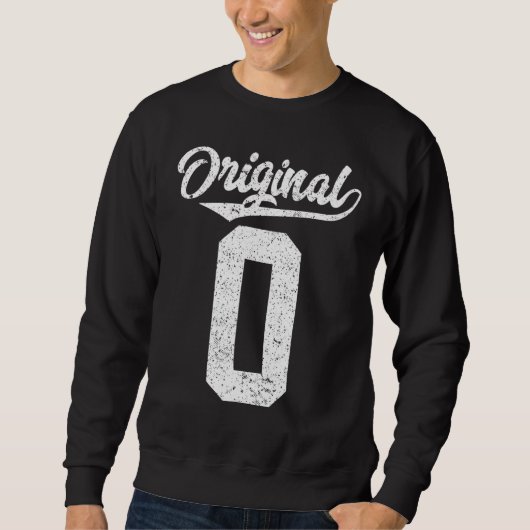 nul of 0 trui (Voorkant)