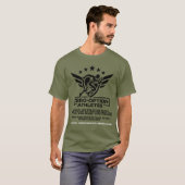 Nul-optie Atleten T-shirt (Voorkant volledig)