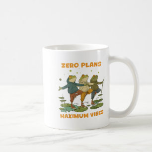 Nul Plannen Maximum Vibes Grappige Kikker Trui Chi Koffiemok