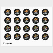 Nul procent Mexicaans grappig Fiesta Cinco de Mayo Ronde Sticker (Vel)
