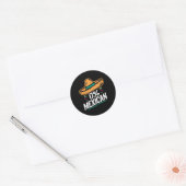 Nul procent Mexicaans grappig Fiesta Cinco de Mayo Ronde Sticker (Envelop)