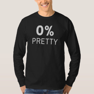 Nul procent mooi 0 T-shirt