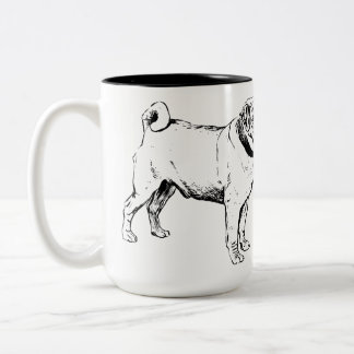 Nul Pucks gegeven Tweekleurige Koffiemok