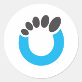 Nul! Ronde Sticker (Voorkant)