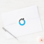 Nul! Ronde Sticker (Envelop)