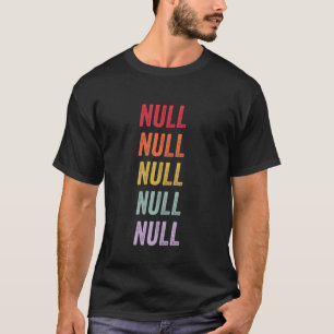 Nul T-shirt
