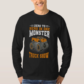 Nul tot Held in één Monstertruckshow Monster Tru T-shirt