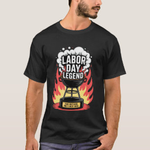 Nul vergaderingen 10 vlees ings Dag van de Arbeid T-shirt
