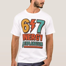 Nul verklaring attitude grafisch t-shirt