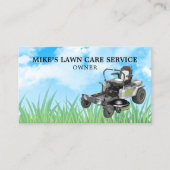 Nul Visitekaartje van de Lawn Care Specialist (Voorkant)