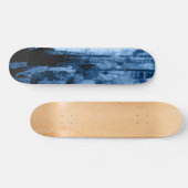 Nuldeck-blauw Persoonlijk Skateboard (Horizontaal)