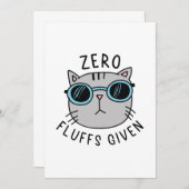 Nulfluffs Bedankkaart (Voorkant / Achterkant)