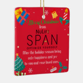 NuLifeSpan Kerstorn Keramisch Ornament (Rechts)