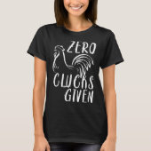 Nulkletjes met kippen Amp Farmer T-shirt (Voorkant)