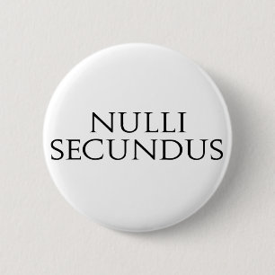 Nulli Secundus Ronde Button 5,7 Cm