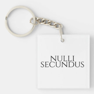 Nulli Secundus - tweede op geen Sleutelhanger