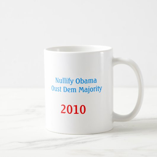 NULLIFY OBAMA KOFFIEMOK (Rechts)