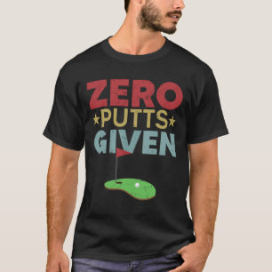 nulpunts gegeven grappige Vaderdag Golf P T-shirt