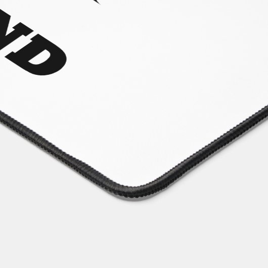 Nultolerantie voor elke hand vier Kaart pakken Bureaumat (Hoek)