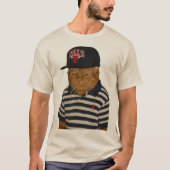 Numanuk Kat met Stieren Pet – Stieren T-shirt (Voorkant)