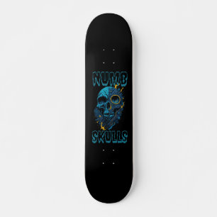 Numb-Skulls Design Logo Persoonlijk Skateboard