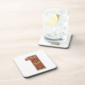 NUMBER1 NumberONE moedigt Achievement aan Bier Onderzetter (Rechterzijde)