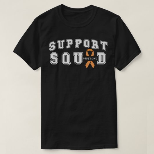 Number6 Strong Support Squad Premium T-shirt (Design voorkant)