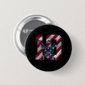 Number 10 Years Cricket 10e verjaardag 2  Ronde Button 5,7 Cm (Voorkant /achterkant)