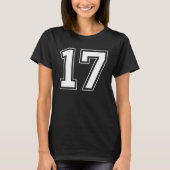 Number 17 t-shirt (Voorkant)