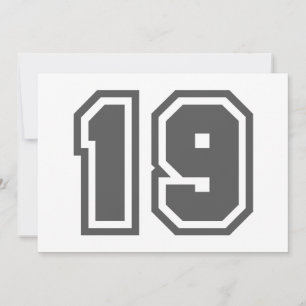 Number 19