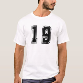 Number 19 t-shirt