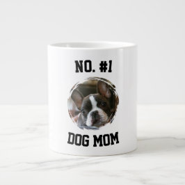 Number 1 dog Mom Mum Mother's Day Pet Lovers Grote Koffiekop