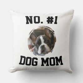Number 1 dog Mom Mum Mother's Day Pet Lovers Kussen