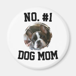 Number 1 dog Mom Mum Mother's Day Pet Lovers Magneet