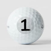 Number 1 Taylor Made TP5 Golfballen (Voorkant)