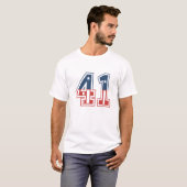 Number 41 USA T-shirt (Voorkant volledig)