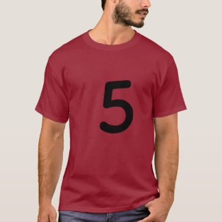 NUMBER 5 COLLECTION T-SHIRT