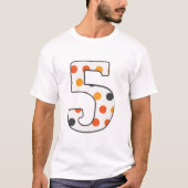 Number 5 t-shirt (Voorkant)