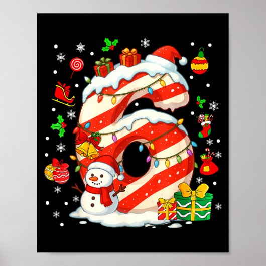 Number 67 Christmas Candy 6 7 Six Seven 6 7 Matchi Poster (Voorkant)
