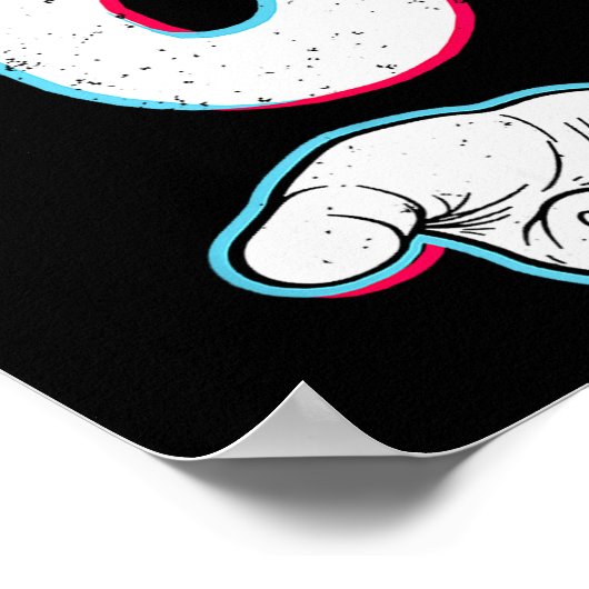 Number 67 Matching Six Seven 6 7 Meme 6 7 Hallowee Poster (Hoek)