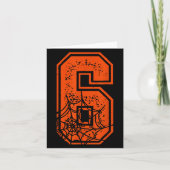 Number 6 67 Meme Halloween Pumpkin Costume Matchin Kaart (Voorkant)